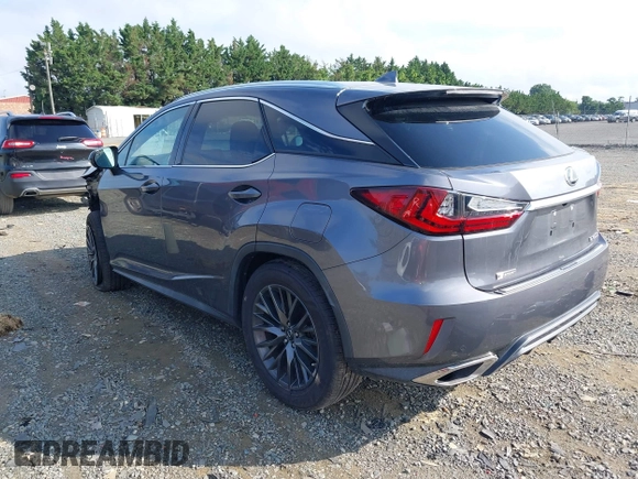 2017 Lexus RX 350 with VIN 2T2BZMCA3HC098657, listed as a IAAI auction lot 42702255 with 51,992 mi miles and . Bid and sale history available at DreamBid. Image 3.
