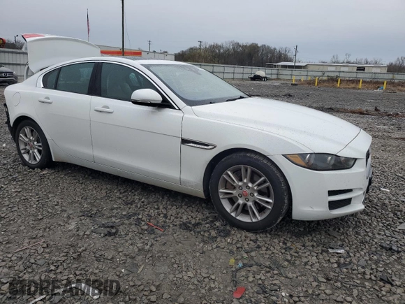 2017 Jaguar XE 25t Premium with VIN SAJAD4BG4HA975022, listed as a Copart auction lot 68635524 with 102,045 mi miles and Salvage Title. Bid and sale history available at carsss.com. Image 4.
