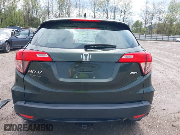 2017 Honda HR-V LX with VIN 3CZRU6H31HG705873, listed as a IAAI auction lot 41965086 with 130,744 mi miles. Bid and sale history available at carsss.com. Image 16.
