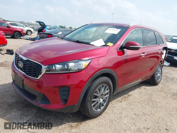 2019 Kia Sorento LX with VIN 5XYPG4A3XKG527468, listed as a IAAI auction lot 41904631 with 93,525 mi miles. Bid and sale history available at carsss.com. Image 20.