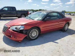 2004 Chrysler Sebring LXi z VIN 1C3EL55R64N281610, wystawiony jako Copart lot #55959145 z przebiegiem 87 247 mil mil oraz Szkoda całkowita • Salvage title. Historia ofert i sprzedaży dostępna na DreamBid. Obrazek 1.