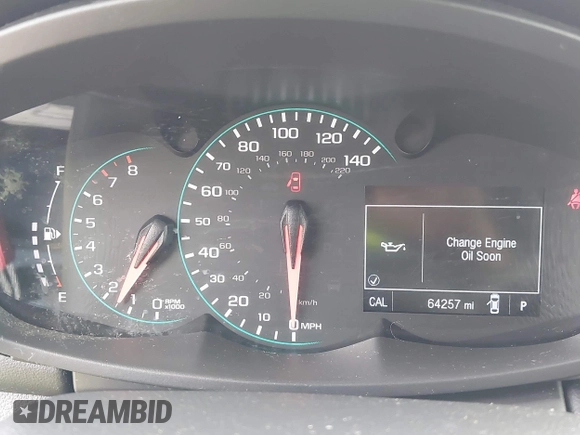 2020 Chevrolet Trax LT with VIN KL7CJLSB7LB351195, listed as a IAAI auction lot 42266365 with 64,257 mi miles and . Bid and sale history available at DreamBid. Image 7.