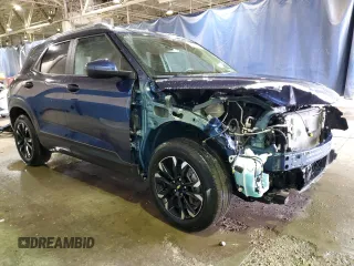 2022 Chevrolet TrailBlazer LT with VIN KL79MPS27NB136945, listed as a Copart auction lot 42689855 with 14,838 mi miles and Non Repairable. Bid and sale history available at DreamBid. Image 4.