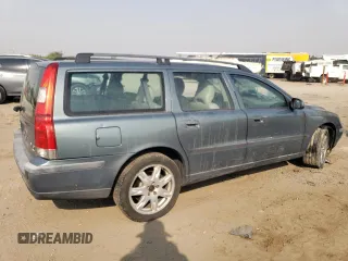 2002 Volvo V70 with VIN YV1SJ58DX21249326, listed as a Copart auction lot 70977624 with 0 mi miles and Salvage Title. Bid and sale history available at carsss.com. Image 3.