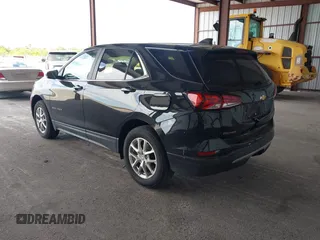 2024 Chevrolet Equinox LT with VIN 3GNAXUEG7RL339245, listed as a IAAI auction lot 42150507 with 22,621 mi miles and . Bid and sale history available at DreamBid. Image 3.