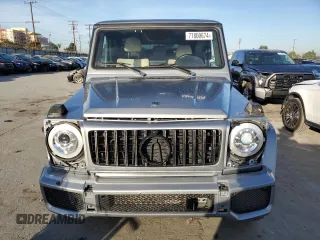 2018 Mercedes-Benz G-Class AMG G 63 with VIN WDCYC7DHXJX288809, listed as a Copart auction lot 77800674 with 0 mi miles and Salvage Title. Bid and sale history available at carsss.com. Image 5.