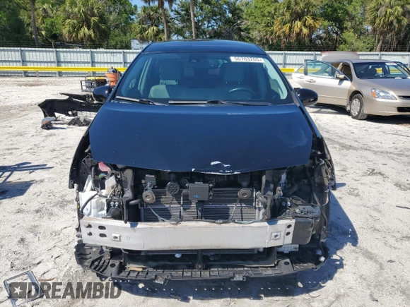 2017 Toyota Prius v Two with VIN JTDZN3EU2HJ067274, listed as a Copart auction lot 50703205 with 59,522 mi miles and Salvage Title. Bid and sale history available at carsss.com. Image 5.