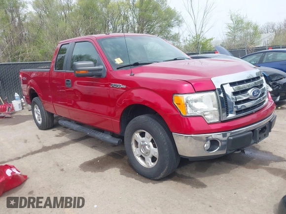 2010 Ford F-150 XL with VIN 1FTFX1EVXAKA25879, listed as a IAAI auction lot 41997574 with 177,256 mi miles. Bid and sale history available at carsss.com. Image 1.