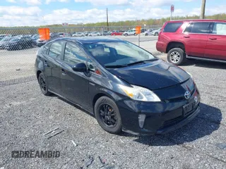 2015 Toyota Prius Four with VIN JTDKN3DU2F0467616, listed as a IAAI auction lot 42057151 with 314,512 mi miles. Bid and sale history available at carsss.com. Image 1.