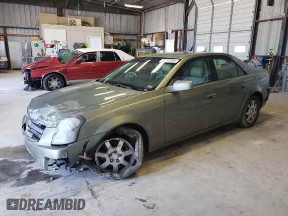 2005 Cadillac CTS with VIN 1G6DP567750172647, listed as a Copart auction lot 57131944 with 0 mi miles and Salvage Title. Bid and sale history available at carsss.com. Image 1.