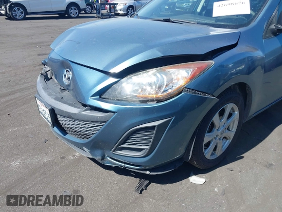 2011 Mazda 3 i Touring with VIN JM1BL1VG0B1498676, listed as a IAAI auction lot 42698676 with 111,719 mi miles and . Bid and sale history available at DreamBid. Image 12.