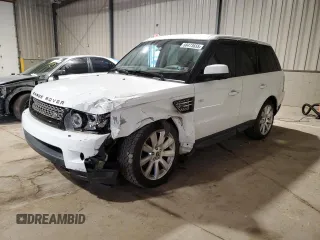 2013 Land Rover Range Rover Sport HSE Lux with VIN SALSK2D42DA785934, listed as a Copart auction lot 58473655 with 138,955 mi miles and Salvage title. Bid and sale history available at DreamBid. Image 1.