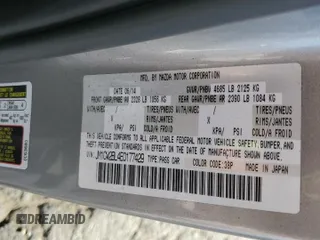 2014 Mazda 5 Sport with VIN JM1CW2BL4E0177429, listed as a Copart auction lot 69532404 with 36,505 mi miles and Salvage Title. Bid and sale history available at DreamBid. Image 15.