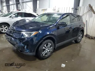 2017 Toyota RAV4 LE with VIN JTMBFREV6HJ165878, listed as a Copart auction lot 58940845 with 120,897 mi miles and Salvage title. Bid and sale history available at DreamBid. Image 1.
