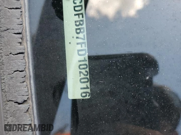 2015 Dodge Dart SXT with VIN 1C3CDFBB7FD102016, listed as a Copart auction lot 60536365 with 186,322 mi miles and Salvage title. Bid and sale history available at DreamBid. Image 13.