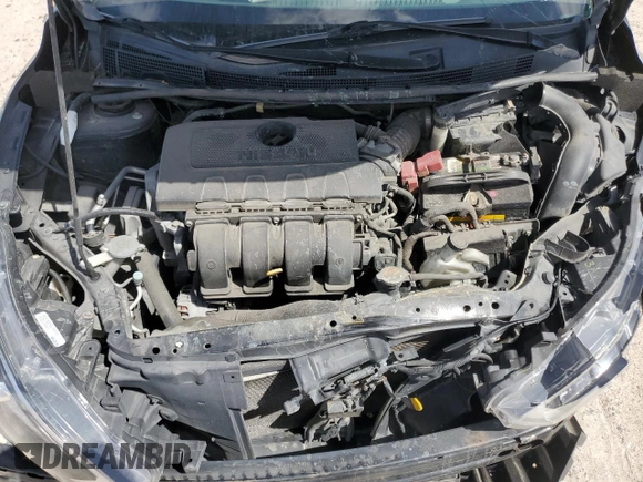 2018 Nissan Sentra S with VIN 3N1AB7APXJY346134, listed as a Copart auction lot 49551595 with 117,238 mi miles and Salvage Title. Bid and sale history available at carsss.com. Image 12.