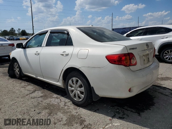2009 Toyota Corolla with VIN JTDBL40E699047335, listed as a Copart auction lot 54758925 with 212,801 mi miles and Salvage Title. Bid and sale history available at carsss.com. Image 2.