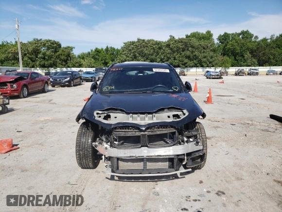 2018 BMW X1 sDrive28i with VIN WBXHU7C35J5H40837, listed as a Copart auction lot 52343122 with 61,458 mi miles. Bid and sale history available at carsss.com. Image 9.