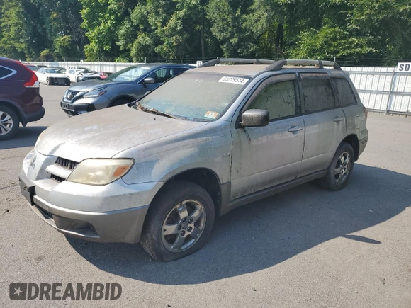 2006 Mitsubishi Outlander LS with VIN JA4LX31F36U028187, listed as a Copart auction lot 65279514 with 0 mi miles and Clean Title. Bid and sale history available at carsss.com. Image 1.