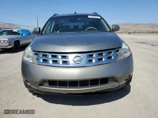 2004 Nissan Murano SL with VIN JN8AZ08W84W323643, listed as a Copart auction lot 66368854 with 190,304 mi miles and Salvage Title. Bid and sale history available at carsss.com. Image 5.