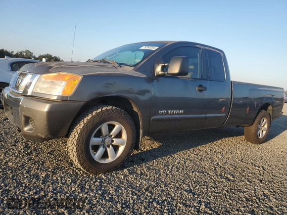 2008 Nissan Titan SE with VIN 1N6BA06FX8N305177, listed as a Copart auction lot 76260204 with 239,235 mi miles and Salvage Title. Bid and sale history available at DreamBid. Image 1.