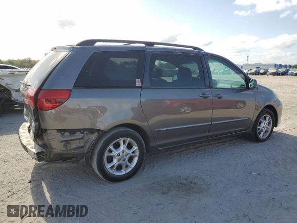 2005 Toyota Sienna XLE with VIN 5TDZA22CX5S274768, listed as a Copart auction lot 55036235 with 167,552 mi miles and Salvage title. Bid and sale history available at DreamBid. Image 3.