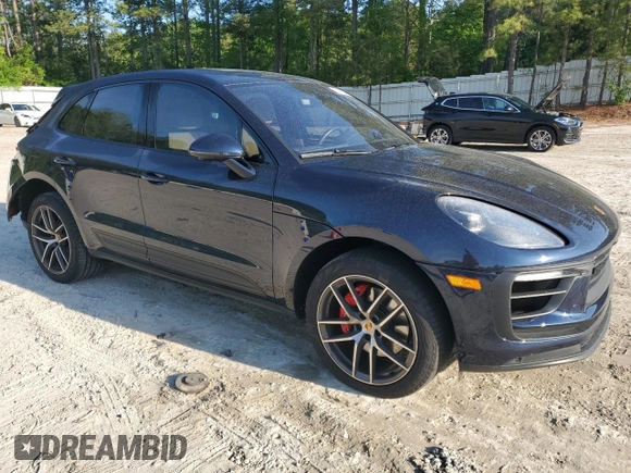 2022 Porsche Macan S с VIN WP1AG2A5XNLB23833, выставлен на аукционе Copart как лот 54105345 с пробегом 29 083 миль миль и Списание • Salvage title. История ставок и продаж доступна на DreamBid. Изображение 4.