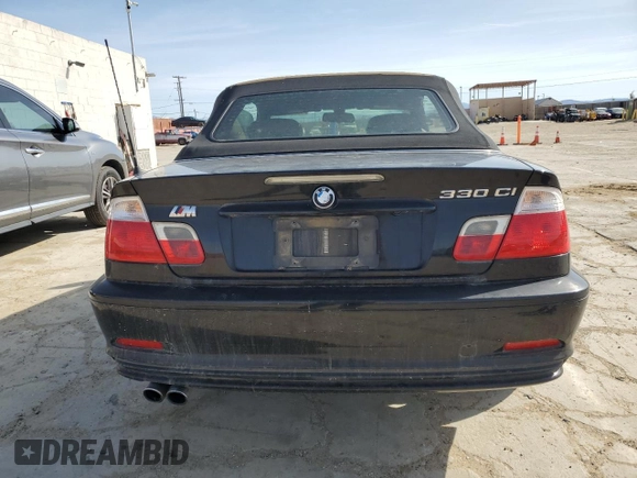 2002 BMW 3 Series 330Ci with VIN WBABS534X2JU95431, listed as a Copart auction lot 49928465 with 162,818 mi miles and Clean Title. Bid and sale history available at DreamBid. Image 6.
