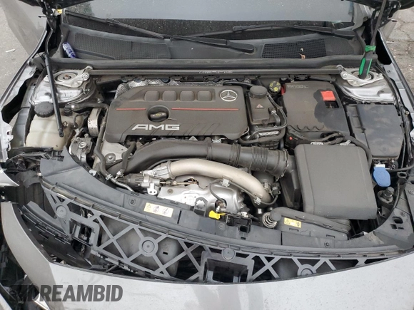2021 Mercedes-Benz CLA with VIN W1K5J5BB3MN191099, listed as a Copart auction lot 86485784 with 41,387 mi miles and Salvage Title. Bid and sale history available at carsss.com. Image 12.