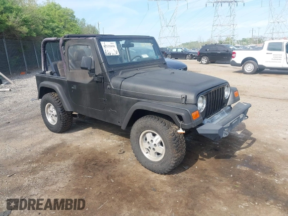 1999 Jeep Wrangler SE with VIN 1J4FY29P3XP469786, listed as a IAAI auction lot 42131018 with 130,918 mi miles and . Bid and sale history available at DreamBid. Image 1.