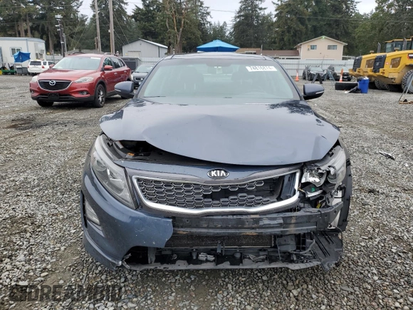 2014 Kia Optima Hybrid EX with VIN KNAGN4AD0E5063891, listed as a Copart auction lot 74816874 with 86,743 mi miles and Salvage Title. Bid and sale history available at carsss.com. Image 5.