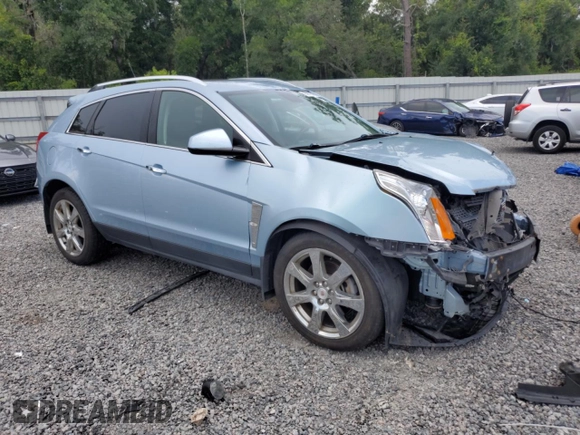 2011 Cadillac SRX Premium Collection with VIN 3GYFNFEY3BS585014, listed as a Copart auction lot 63872065 with 140,680 mi miles and Salvage title. Bid and sale history available at DreamBid. Image 4.