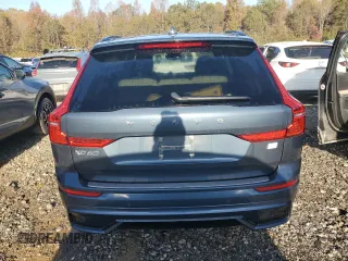 2024 Volvo XC60 Recharge Plug-In Hybrid Plus Dark Theme with VIN YV4H60DL1R1781914, listed as a Copart auction lot 77608394 with 0 mi miles and Salvage Title. Bid and sale history available at carsss.com. Image 6.
