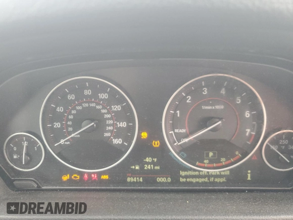2015 BMW 3 Series 335i xDrive z VIN WBA3B9G54FNR93430, wystawiony jako Copart lot #47087465 z przebiegiem 89 414 mil mil oraz Szkoda całkowita • Salvage title. Historia ofert i sprzedaży dostępna na DreamBid. Obrazek 9.