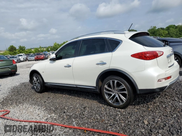 2016 Infiniti QX50 z VIN JN1BJ0RR7GM269397, wystawiony jako Copart lot #55311715 z przebiegiem 128 690 mil mil oraz Szkoda całkowita • Salvage title. Historia ofert i sprzedaży dostępna na DreamBid. Obrazek 2.