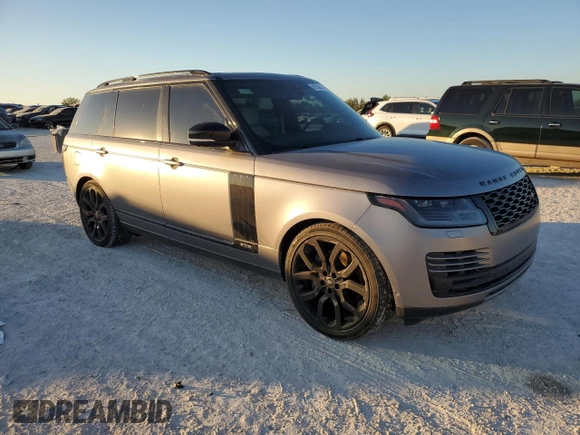 2020 Land Rover Range Rover z VIN SALGS5SEXLA569475, wystawiony jako Copart lot #82700814 z przebiegiem 73 738 mil mil oraz Szkoda całkowita • Salvage title. Historia ofert i sprzedaży dostępna na DreamBid. Obrazek 4.
