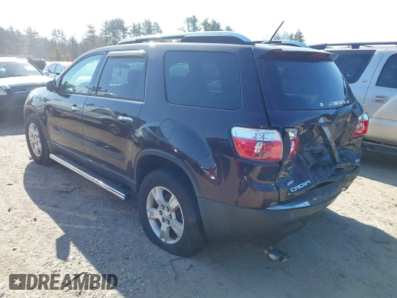 2009 GMC Acadia SLE1 with VIN 1GKEV13D19J143417, listed as a IAAI auction lot 41795852 with 204,887 mi miles and . Bid and sale history available at carsss.com. Image 3.