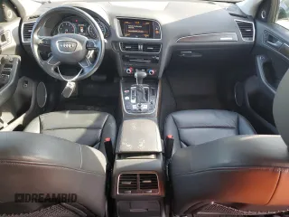 2017 Audi Q5 Premium Plus with VIN WA1L2AFP4HA006109, listed as a Copart auction lot 57851885 with 73,646 mi miles and Salvage title. Bid and sale history available at DreamBid. Image 8.