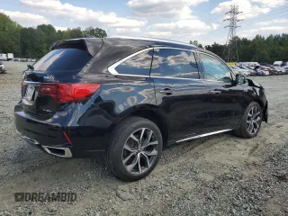 2019 Acura MDX w/Advance Pkg with VIN 5J8YD4H89KL025345, listed as a Copart auction lot 68097433 with 86,117 mi miles. Bid and sale history available at carsss.com. Image 3.