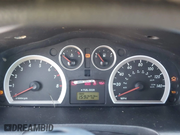 2006 Hyundai Santa Fe GLS with VIN KM8SC73DX6U057052, listed as a IAAI auction lot 42136019 with 159,272 mi miles. Bid and sale history available at carsss.com. Image 7.