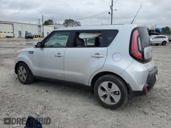 2015 Kia Soul with VIN KNDJN2A29F7754340, listed as a Copart auction lot 44202835 with 102,482 mi miles and Salvage Title. Bid and sale history available at carsss.com. Image 2.