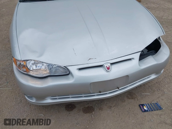 2004 Chevrolet Monte Carlo LS z VIN 2G1WW12E449101327, wystawiony jako IAAI lot #42046510 z przebiegiem 118 849 mil mil oraz . Historia ofert i sprzedaży dostępna na DreamBid. Obrazek 6.