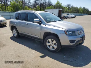 2017 Jeep Compass High Altitude with VIN 1C4NJCEA0HD147820, listed as a Copart auction lot 58565245 with 120,197 mi miles and Salvage title. Bid and sale history available at DreamBid. Image 4.