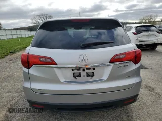 2015 Acura RDX Tech Pkg with VIN 5J8TB4H56FL007378, listed as a Copart auction lot 54633615 with 128,715 mi miles and Non Repairable. Bid and sale history available at carsss.com. Image 6.