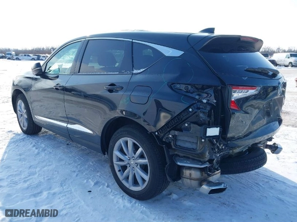 2024 Acura RDX with VIN 5J8TC2H36RL041017, listed as a IAAI auction lot 41317136 with 1,855 mi miles. Bid and sale history available at carsss.com. Image 3.