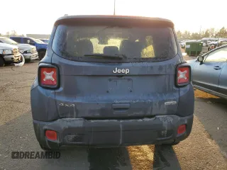 2020 Jeep Renegade Latitude with VIN ZACNJBBB3LPL73459, listed as a Copart auction lot 45799035 with 33,856 mi miles and Salvage Title. Bid and sale history available at carsss.com. Image 6.