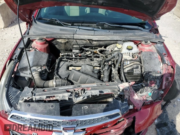 2013 Chevrolet Cruze 1LT with VIN 1G1PC5SB1D7102561, listed as a Copart auction lot 50943055 with 182,048 mi miles and Salvage Title. Bid and sale history available at DreamBid. Image 11.