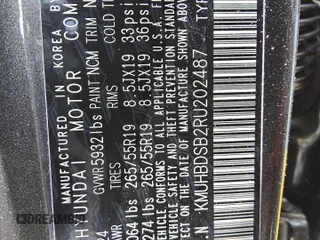 2024 Genesis GV80 z VIN KMUHBDSB2RU202487, wystawiony jako Copart lot #55534955 z przebiegiem 29 027 mil mil oraz Tytuł czysty. Historia ofert i sprzedaży dostępna na DreamBid. Obrazek 13.