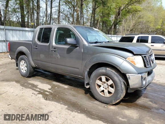2005 Nissan Frontier 4WD LE with VIN 1N6AD07W55C429219, listed as a Copart auction lot 51066955 with 196,617 mi miles and Salvage Title. Bid and sale history available at carsss.com. Image 4.