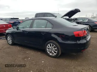 2013 Volkswagen Jetta SE with VIN 3VWDX7AJ3DM360070, listed as a Copart auction lot 55623855 with 75,104 mi miles and Salvage title. Bid and sale history available at DreamBid. Image 2.
